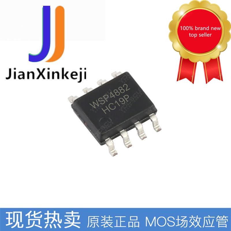 20pcs 100%  ο WSP4882 SMD SOP8 N + N ä 30V 8A MOS Ʃ WSP4882  